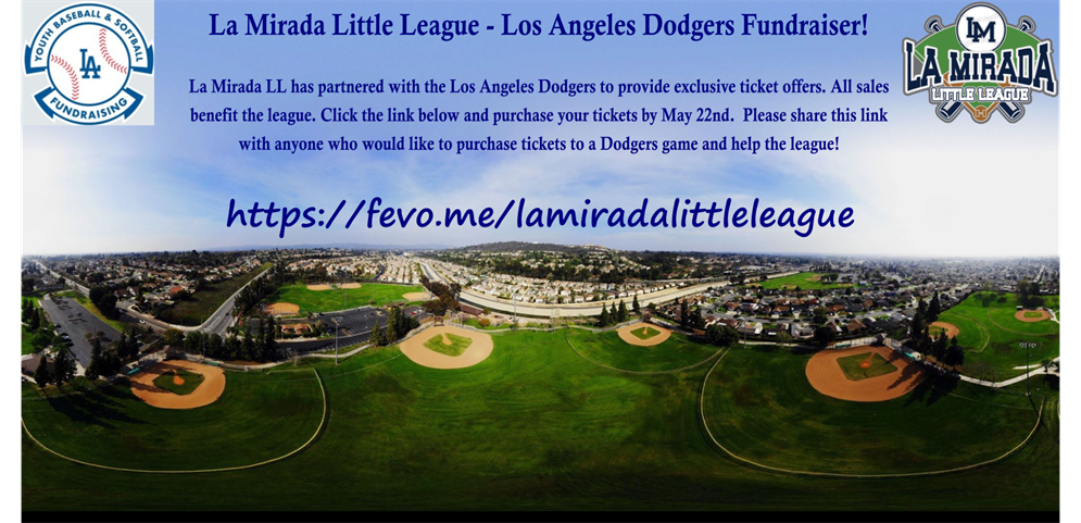 LMLL - LA Dodgers Fundraiser!